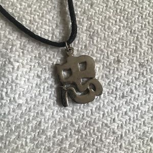 Symbol pendant necklace